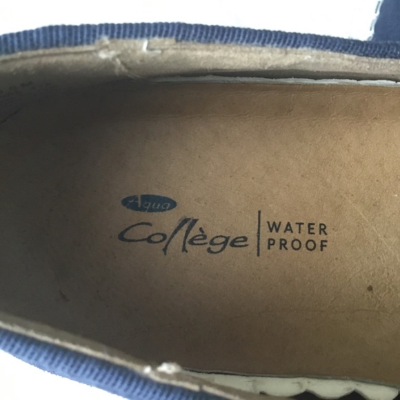 Navy blue espadrilles size 9 1/2 - Picture 4 of 4